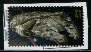 4143b US 41c Star Wars - Millennium Falcon SA, used on paper