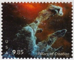 SC# 5827 - ($9.65) - Pillars of Creation - Priority Mail - USED Single