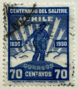 AlexStamps CHILE #179 VF Used 