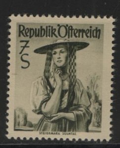 AUSTRIA  555  MNH,    ISSUE