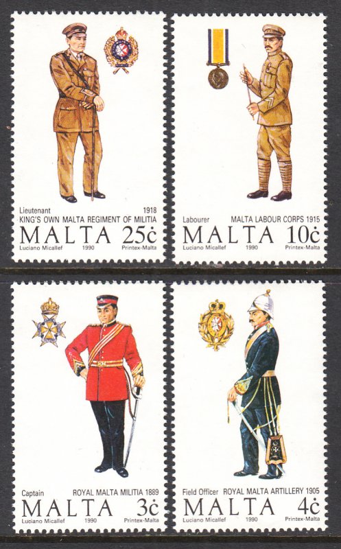 Malta 764-767 MNH VF