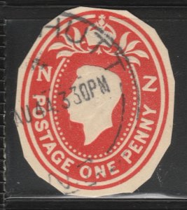 NEW ZEALAND Postal Stationery Cut Out A17P19F21302-