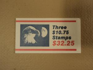 USPS Scott 2122 $10.75 Eagle Half Moon 1985 Book Of 3 Sta...