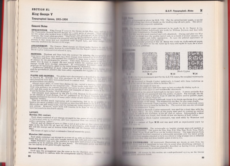 GREAT BRITAIN  hc/dj King Edward VII to King GeorgeVI GIBBONS SPECIALIZED 4th ed
