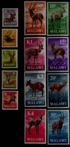 Malawi 148-60 MNH Animals SCV46.90