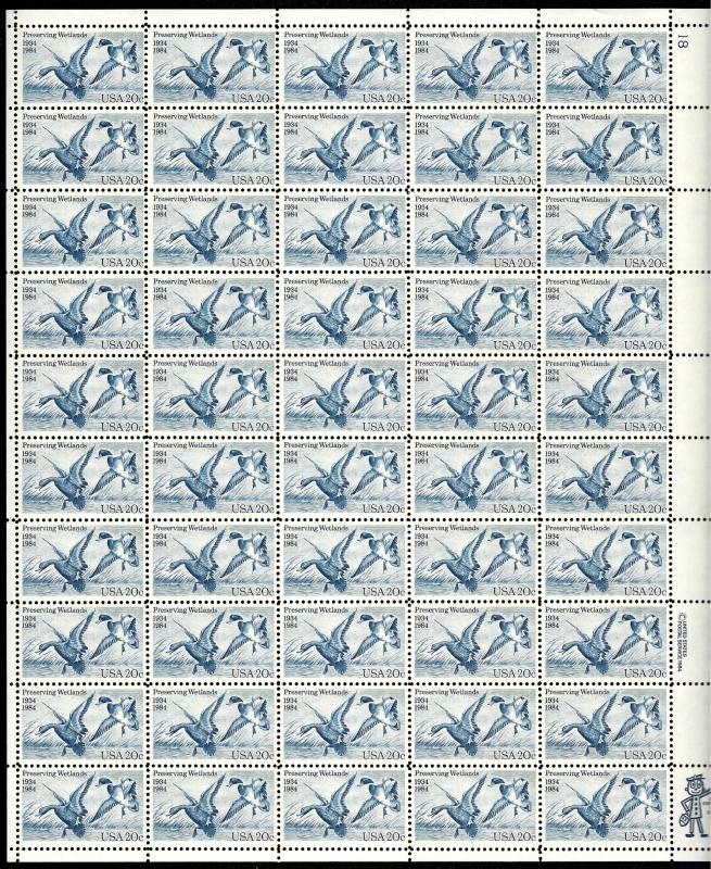 2092 Mint,OG,NH... Pane of 50... BKM CV $31.50