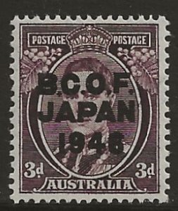 Australia M-3  1946  3d  fine mint   hinged