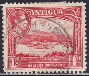 Antigua 85 Used 1938 Nelson's Dockyard 1p