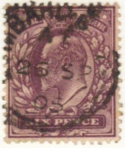 Great Britain #135 used - 6p king