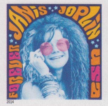 US 4916a Modern Imperf Janis Joplin Single