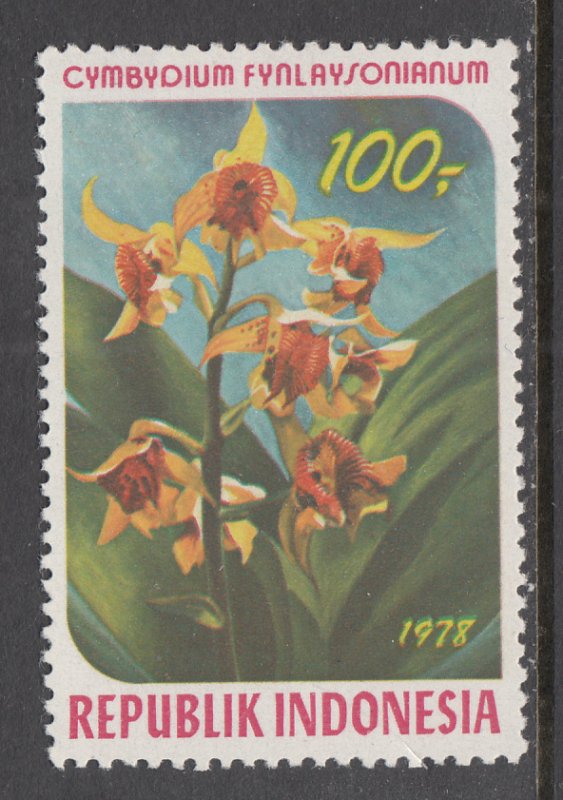 Indonesia 1038 Orchids MNH VF