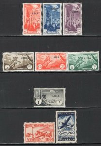 Libya & Fezzan 1941-48 Airmail Group MNH