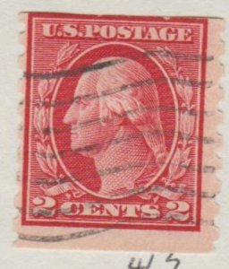 U.S. Scott #413 Coil Washington Stamp - Used Single