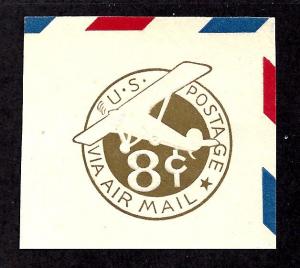 #UC7 Mint... Airmail Cut Square... SCV $10.00