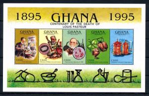 [58507] Ghana 1995 Louis Pasteur Brewer Vaccine Vin  MNH Sheet