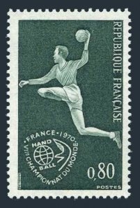 France 1265 block/4,MNH.Michel 1699. Field Ball Games,1970.