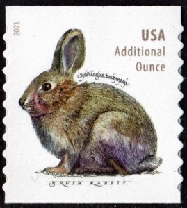 U.S.#5545 Brush Rabbit 20c Additional Ounce Coil Single, MNH.