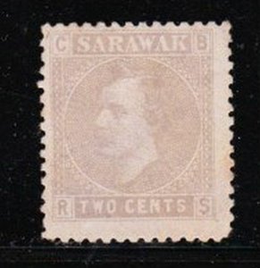 Album Treasures Sarawak Scott # 3  2c  Sir Charles Johnson Brooke Mint NG