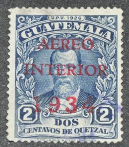 DYNAMITE Stamps: Guatemala Scott #C28  USED