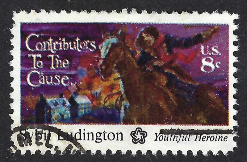 United States #1559 8¢ Sybil Ludington (1975). Used.