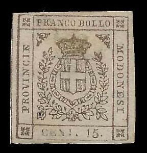 ITALIAN STATES- MODENA 11  Mint (ID # 73412)