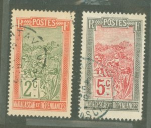 Madagascar/Malagasy Republic #80/82 Used Single