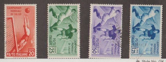 Italy Scott #324-327 Stamps - Used Set