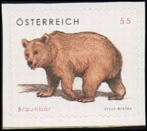 Austria 2072 - Mint-NH - 55c Brown Bear (2006) (cv $1.40)