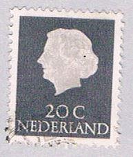 Netherlands 347 Used Queen Juliana 1953 (BP32717)