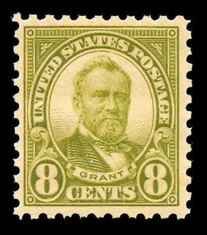 momen: US Stamps #589 Mint OG NH XF