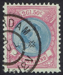 NETHERLANDS 1893 PRINCESS 2G50 USED