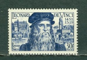 FRANCE 1952 DA VINCI  #682  MNH...$7.00