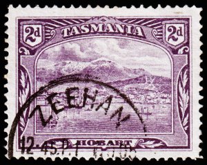 Tasmania Scott 104 (1905) Used VF M