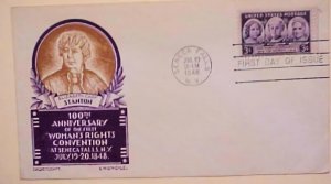 UNITED STATES FDC  STAEHLE WOMEN 1948