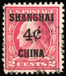 US Stamps # K2 Shanghai Used F-VF Light Cancel