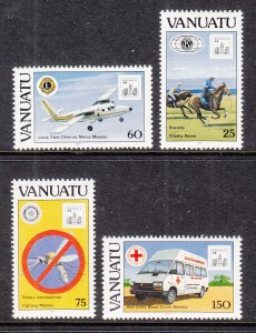 Vanuatu 623-626 MNH VF