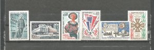 France  1118 , 1119 , 1120 , 1121 , 1122 , 1123  MNH