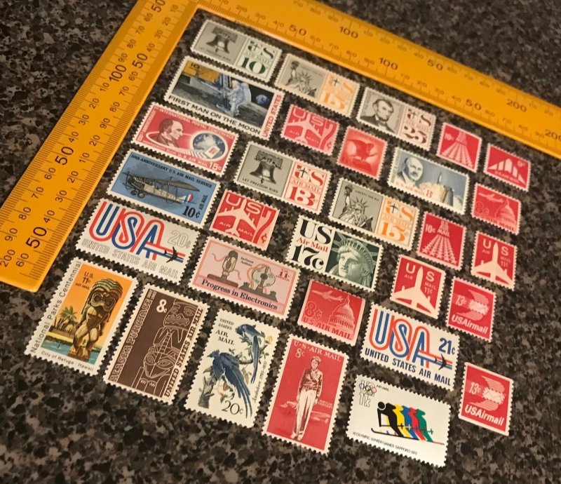 C57 to C86 US Airmails,  MNH, full set of 30