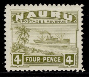 NAURU GV SG32B, 4d olive-green, M MINT.