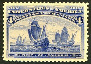 U.S. #233 MINT OG LH