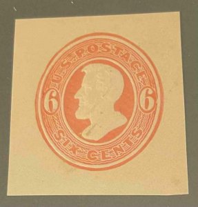 US Stamp #U184 Mint Cut Square Postal Stationery U184B101