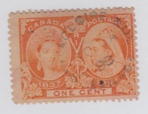 Canada Scott #51 Stamp - Used Single