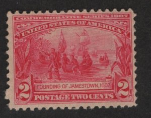 US Sc#329 M/NH/F-VF, Cv. $85