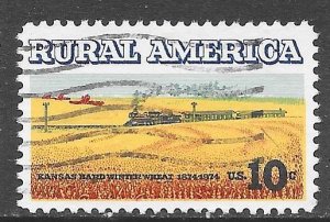 USA 1506: 10c Kansas Hard Winter Wheat, used, F-VF