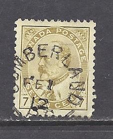 Canada Sc # 92 good condition used 
