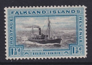 Falkland Islands, Scott 67 (SG 129), MLH