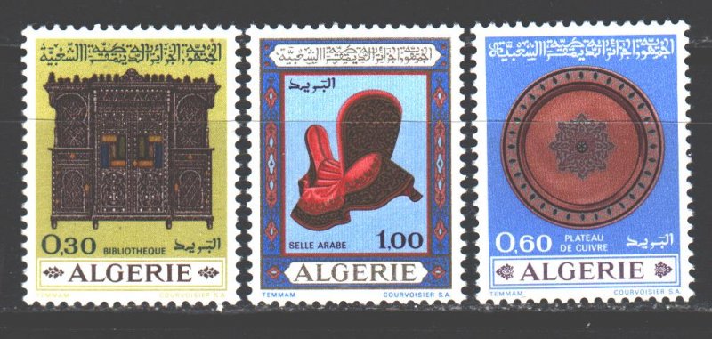 Algeria. 1969. 528-30. Crafts. MNH.