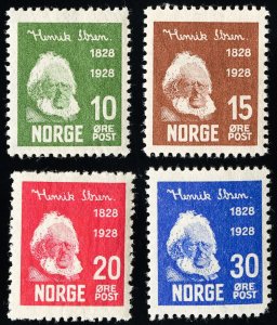 Norway Stamps # 132-5 MNH VF Scott Value $70.00