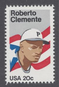 #2097 20c Roberto Clemente 1984 MNH