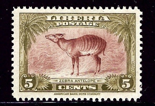 Liberia 287 MHR 1942 issue    (ap2516)